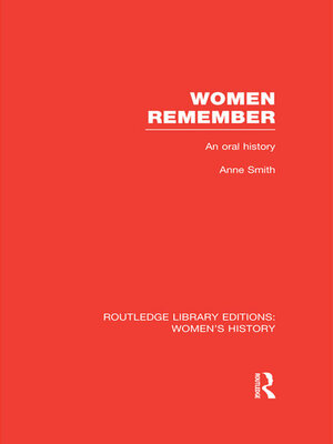 cover image of Women Remember